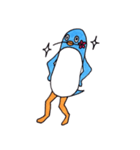 愉快なペンギン人間スタンプ（個別スタンプ：8）