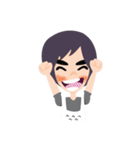I'm Mango gray（個別スタンプ：22）