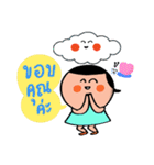 Happy Powder Girl（個別スタンプ：6）