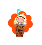 Happy Powder Girl（個別スタンプ：8）