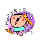 Happy Powder Girl（個別スタンプ：18）