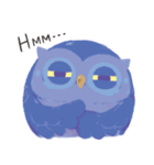 Blue Owl（個別スタンプ：9）