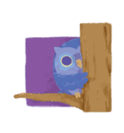 Blue Owl（個別スタンプ：24）