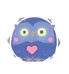 Blue Owl（個別スタンプ：25）