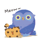 Blue Owl（個別スタンプ：32）