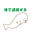 シロイルカ「デコ」（個別スタンプ：27）