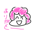 アフロな子楽しい！（個別スタンプ：15）