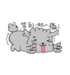 プードル 綿菓子 の 犬 ♡（個別スタンプ：7）
