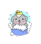 プードル 綿菓子 の 犬 ♡（個別スタンプ：23）