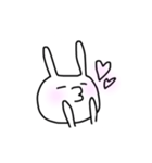 どーも。うさぎさん。（個別スタンプ：7）