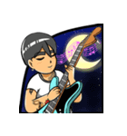 Singer Funny（個別スタンプ：8）