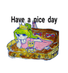 cute boss leisurely ya（個別スタンプ：1）