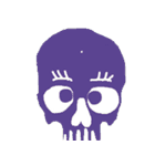 Skull in August. Th（個別スタンプ：22）