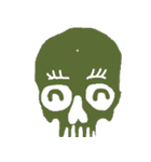 Skull in August. Th（個別スタンプ：32）