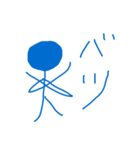 棒人間スタ界の中で1番使いたくないスタ（個別スタンプ：2）
