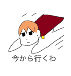 頑張ろうぜ！茶髪男子（個別スタンプ：15）