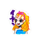 手書き女子（個別スタンプ：7）