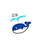 海の生き物たち。（個別スタンプ：7）