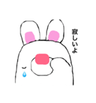 うさぎのモコちゃん（個別スタンプ：5）