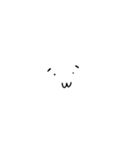 顔文字スタンプ第1弾（個別スタンプ：4）