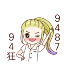 Belle Bear Sear Small nurse（個別スタンプ：33）
