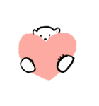 シロクマゆめをみる（個別スタンプ：16）
