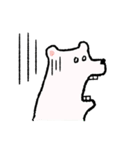 シロクマゆめをみる（個別スタンプ：35）