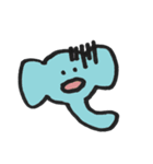 へんなどうぶつたち（個別スタンプ：6）