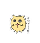 Cute and round Maruo（個別スタンプ：4）