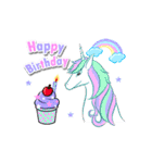 Happy Birthday Cakes : Animated（個別スタンプ：1）