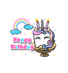 Happy Birthday Cakes : Animated（個別スタンプ：3）