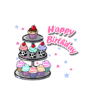 Happy Birthday Cakes : Animated（個別スタンプ：4）