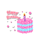 Happy Birthday Cakes : Animated（個別スタンプ：9）
