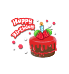 Happy Birthday Cakes : Animated（個別スタンプ：11）