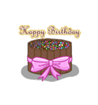Happy Birthday Cakes : Animated（個別スタンプ：13）