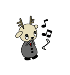 はるやまジンジカ イラスト 003（個別スタンプ：18）