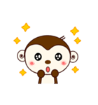 Monkey with Friend（個別スタンプ：6）