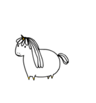 Fat Unicorn（個別スタンプ：17）