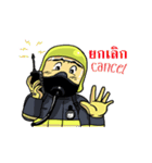 Firefighter Animated Vol.6（個別スタンプ：21）