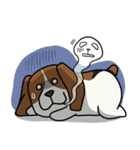 Beagle Fat Dog (WW)（個別スタンプ：3）