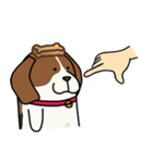 Beagle Fat Dog (WW)（個別スタンプ：9）