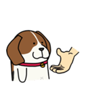 Beagle Fat Dog (WW)（個別スタンプ：10）