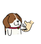 Beagle Fat Dog (WW)（個別スタンプ：11）