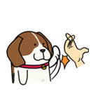 Beagle Fat Dog (WW)（個別スタンプ：12）