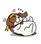 Beagle Fat Dog (WW)（個別スタンプ：14）