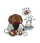 Beagle Fat Dog (WW)（個別スタンプ：19）