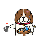 Beagle Fat Dog (WW)（個別スタンプ：31）