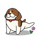 Beagle Fat Dog (WW)（個別スタンプ：33）