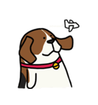 Beagle Fat Dog (WW)（個別スタンプ：34）