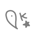 英語のゆるかわ手書き（個別スタンプ：2）